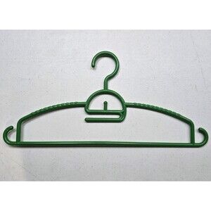 40 MultiColors Notched Plastic Tubular Clothing Shirt Pants Hangers W/Hook